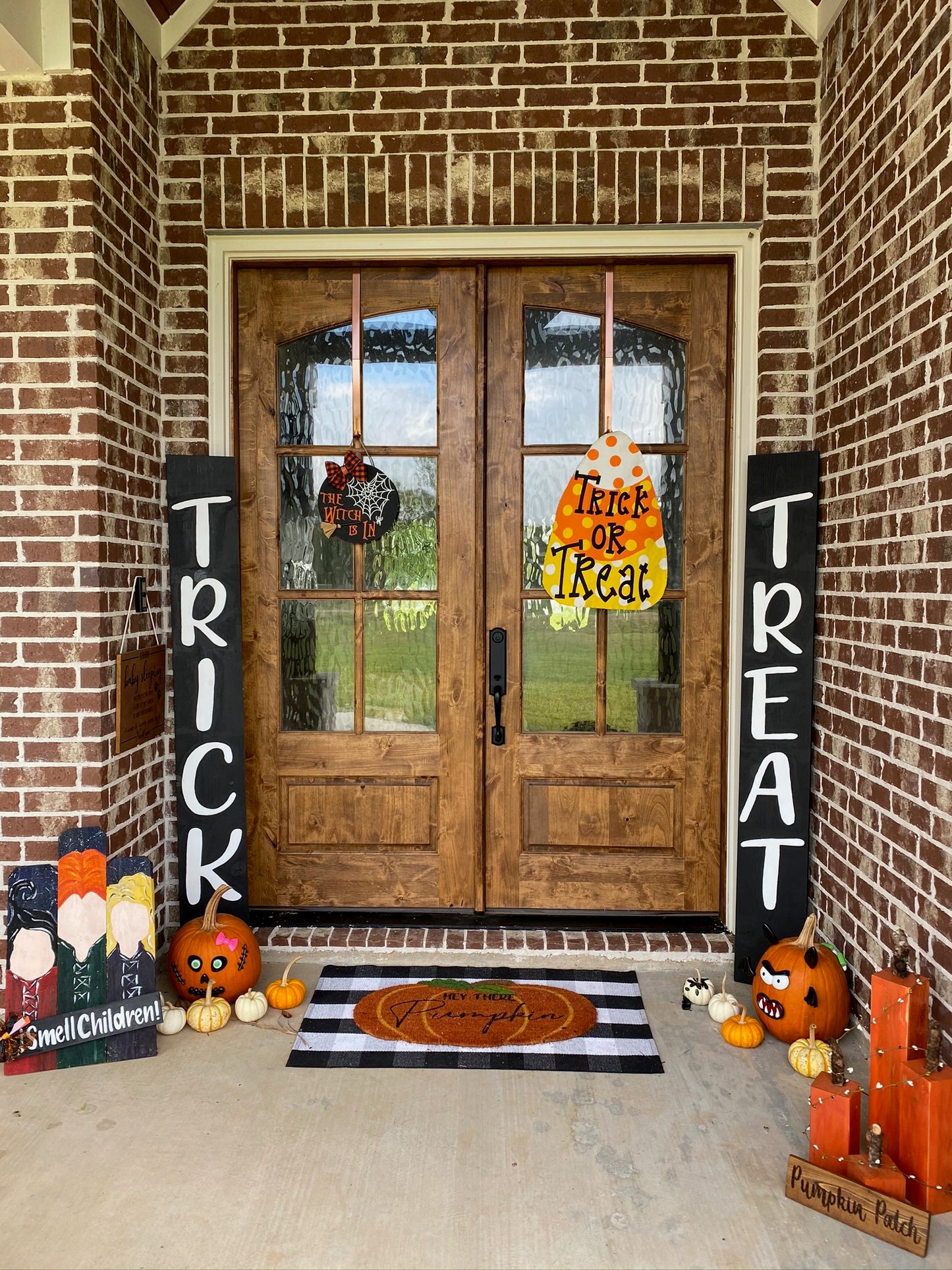 Trick or Treat Door Signs 6ft