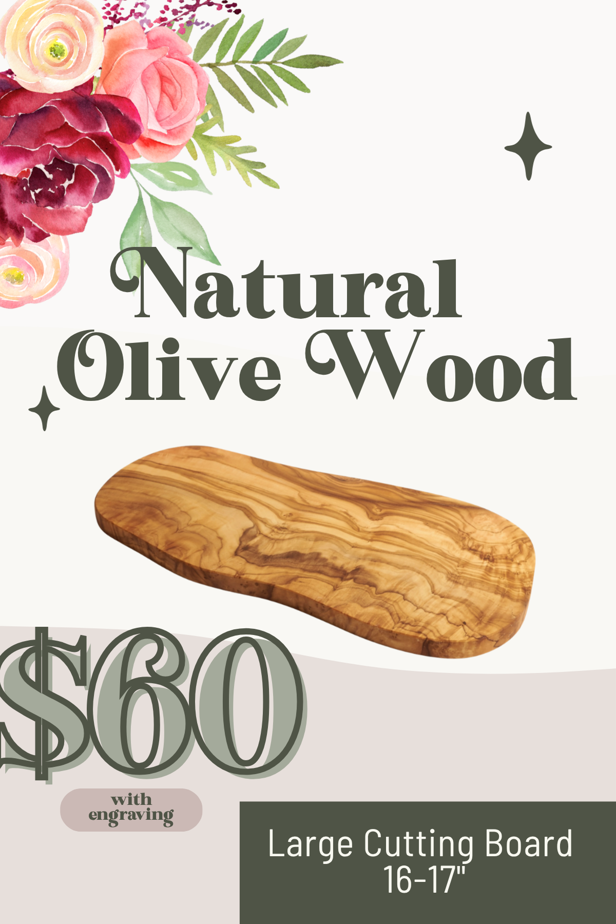 Oliwood - 16in Cutting Board