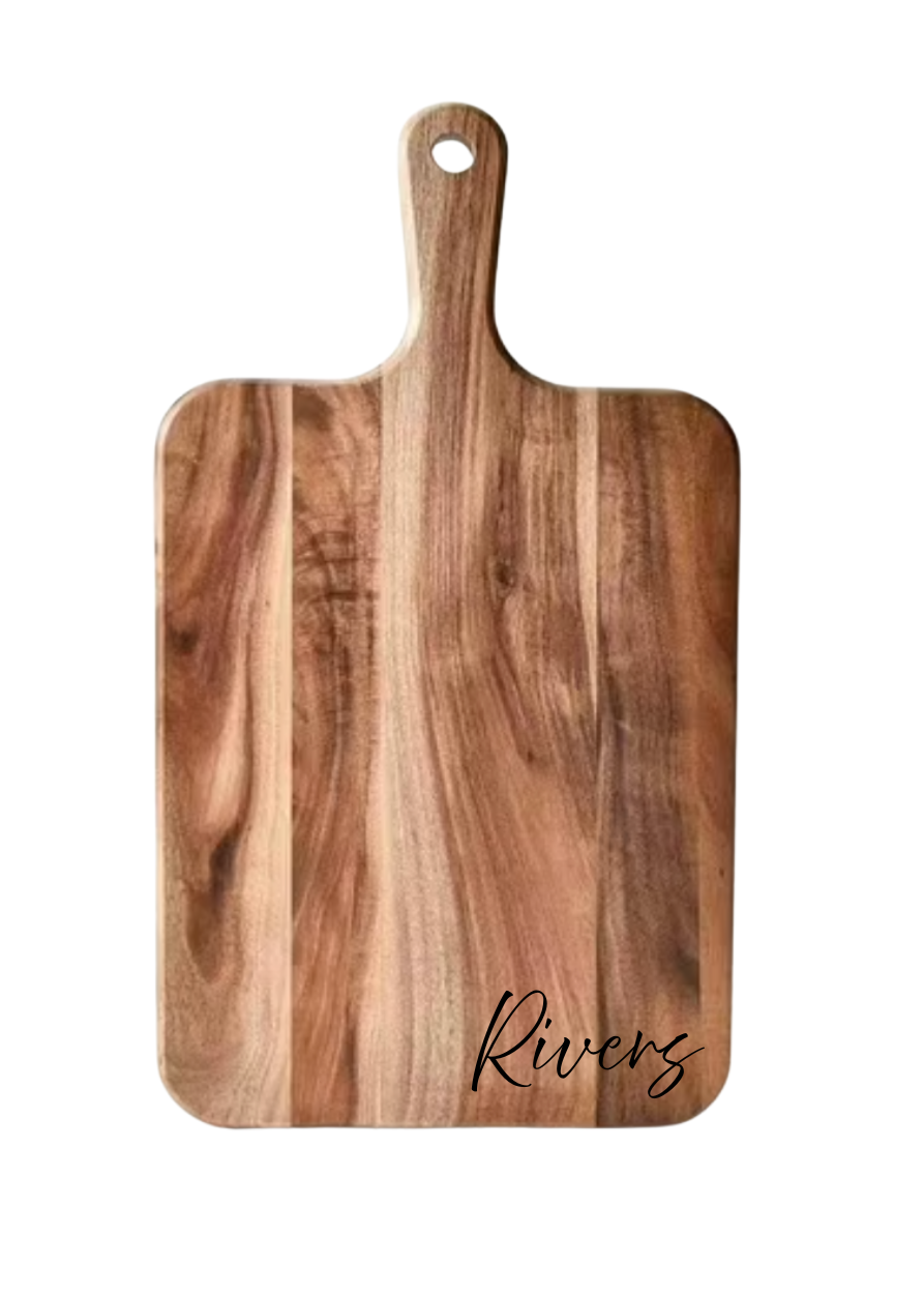 Small Monogram Cutting Board