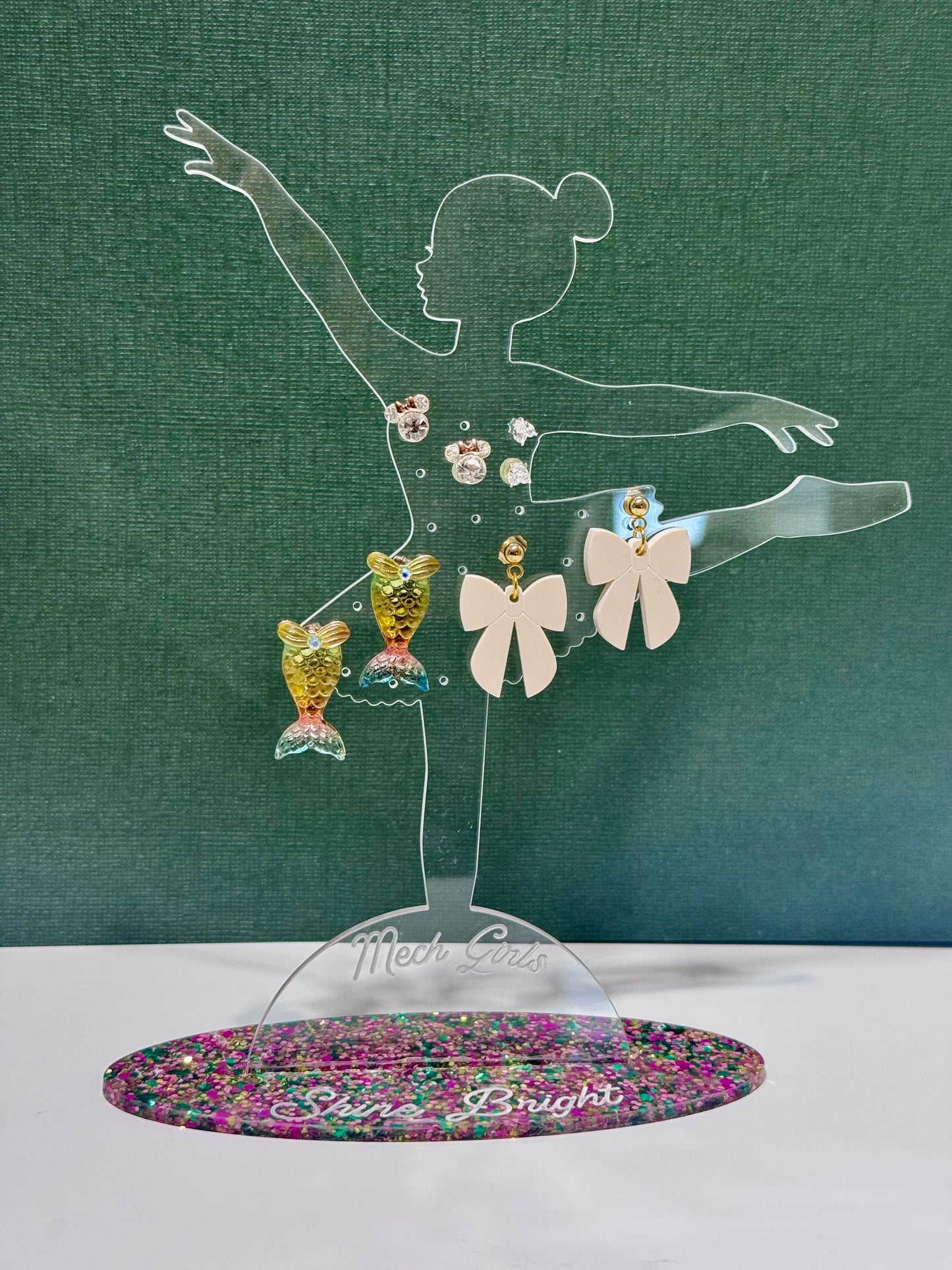 Ballerina Earring Holder