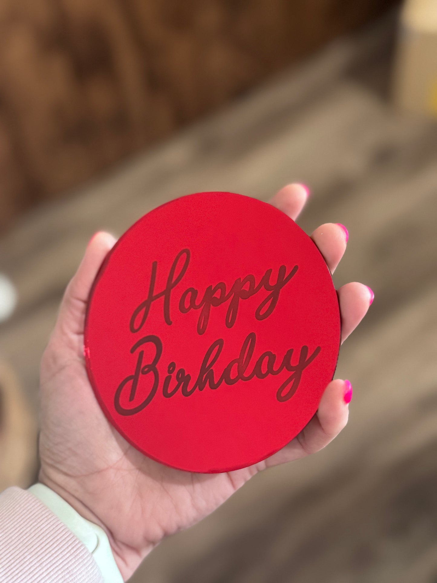 Happy Birthday Round