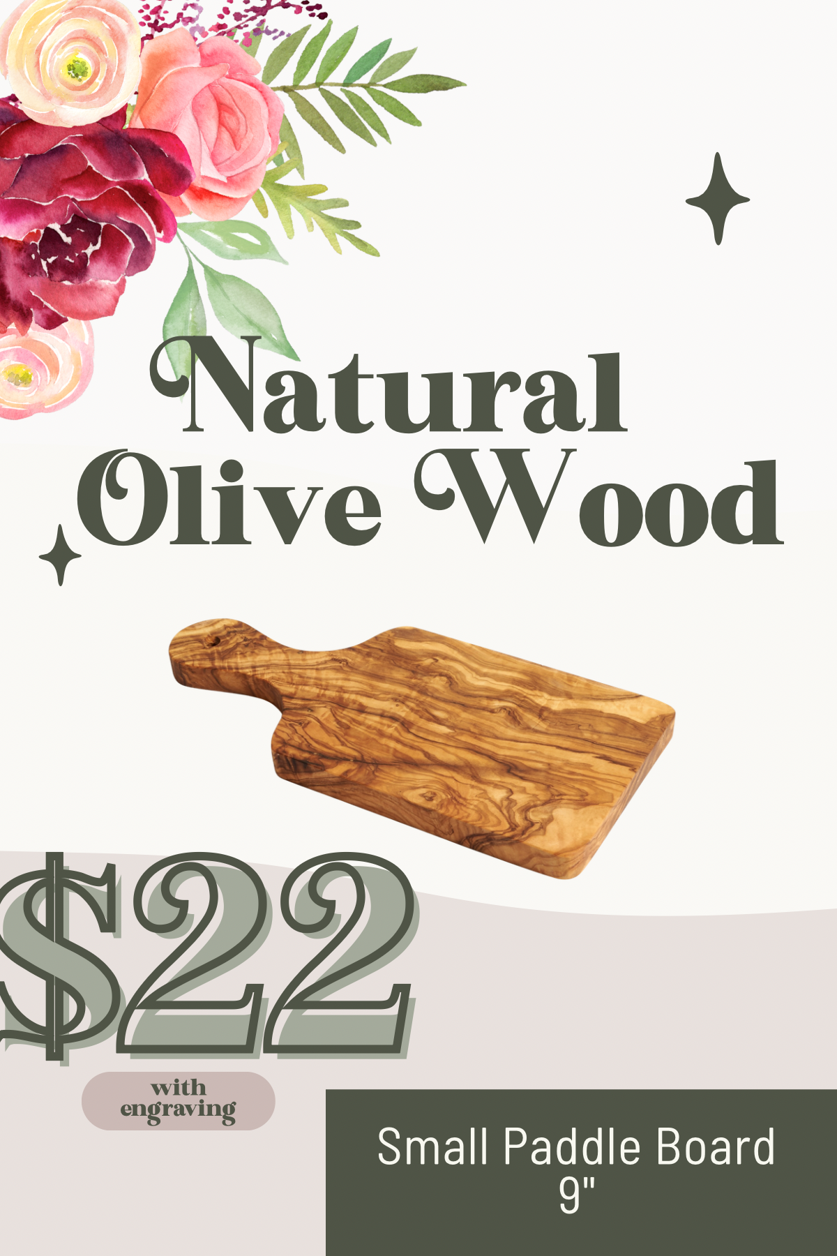 Oliwood - 9in Paddle Board