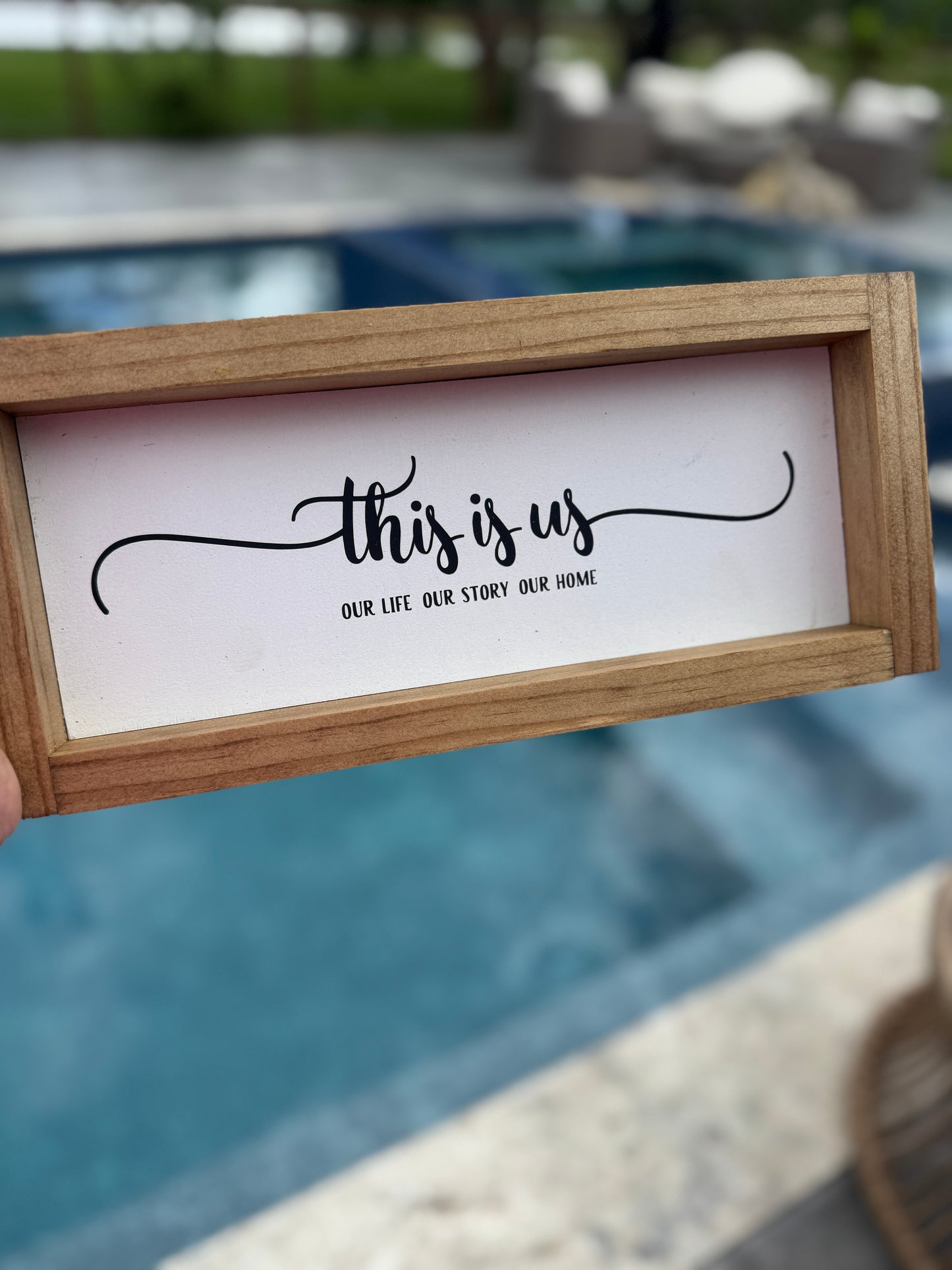This is us Wooden Sign