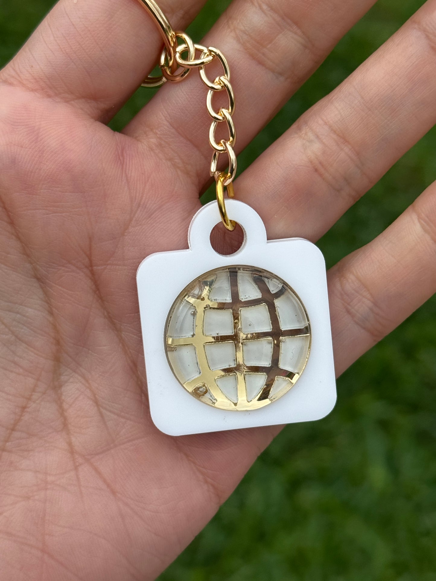 Website Business Card Keychain