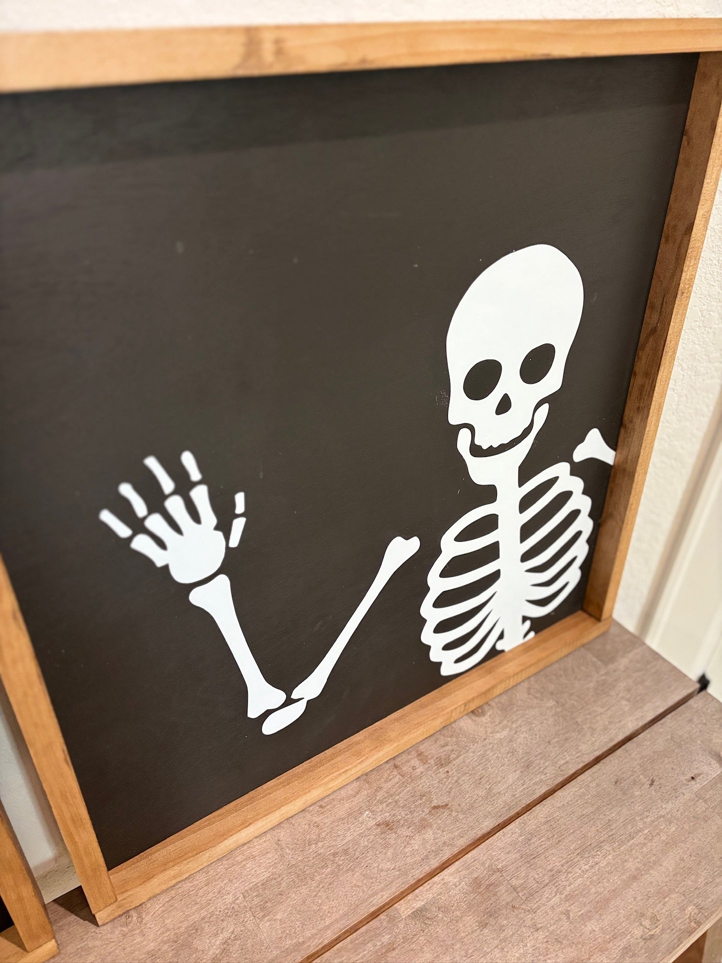 Skeleton - XL Boo Collection Wooden Frame