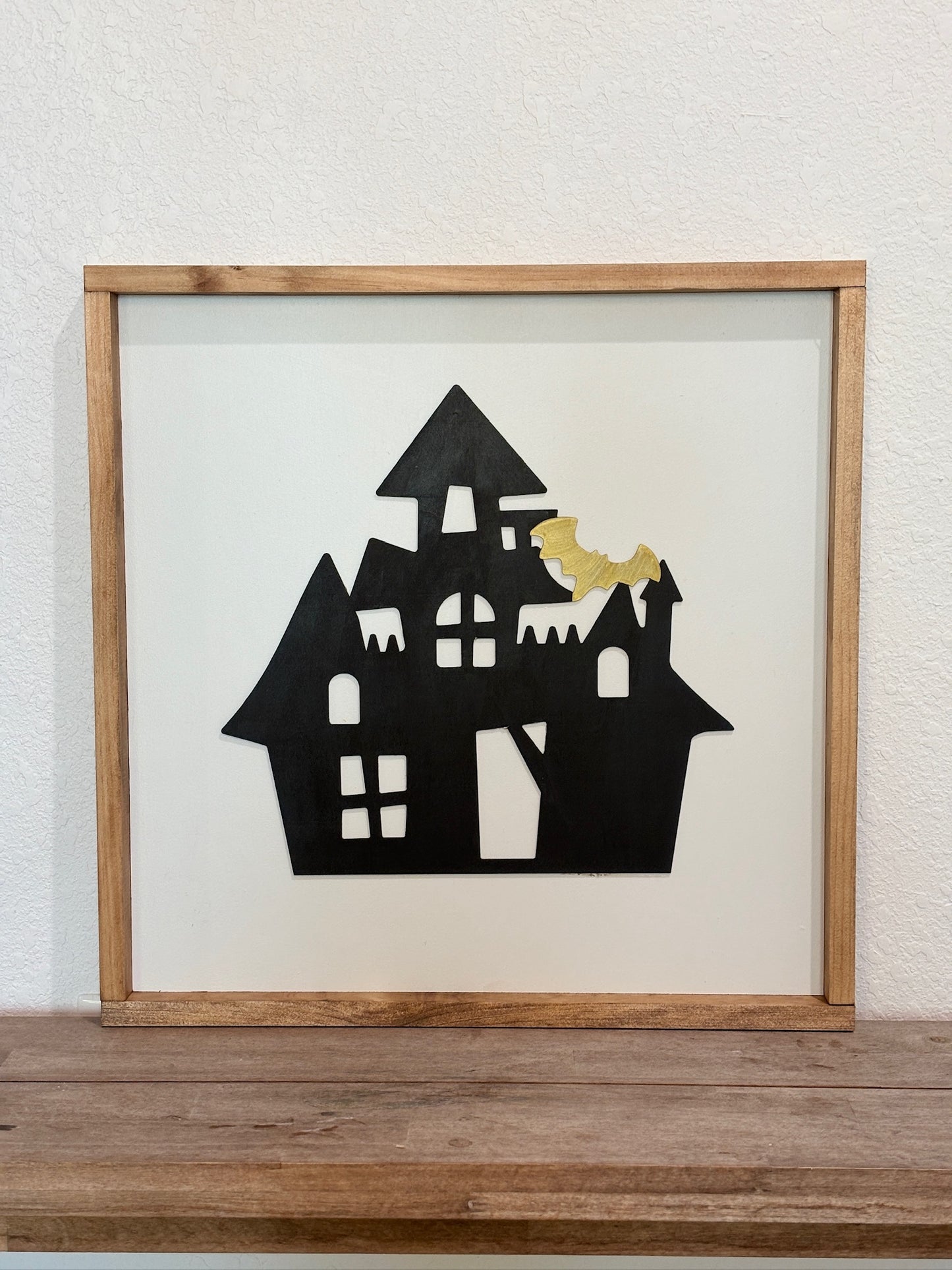 Haunted Mansion - XL Boo Collection Wooden Frame