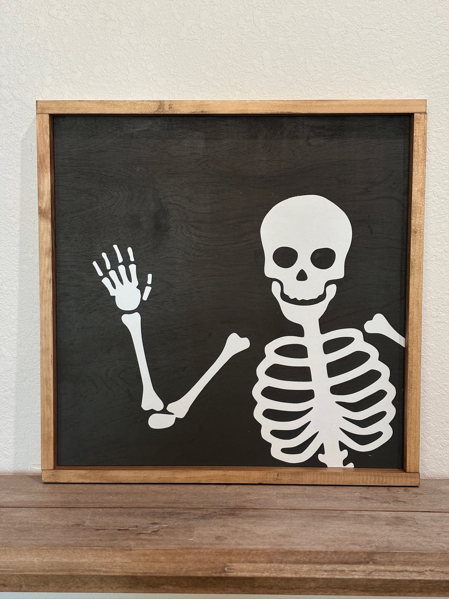 Skeleton - XL Boo Collection Wooden Frame