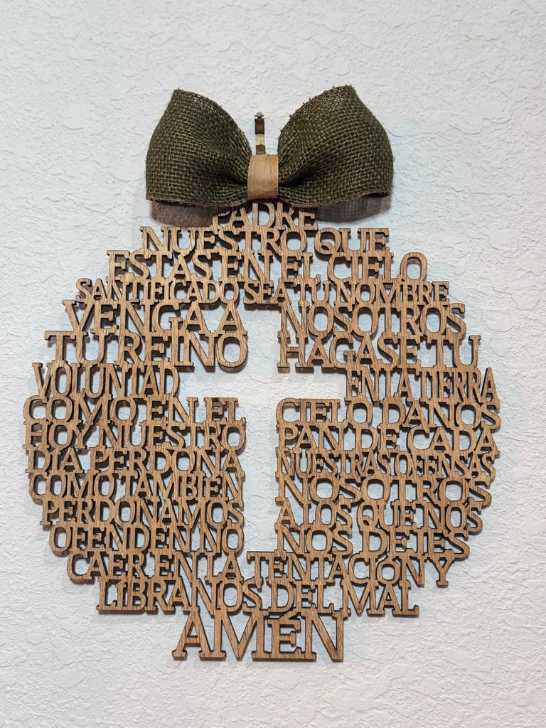 Padre Nuestro (Our Father) Sign