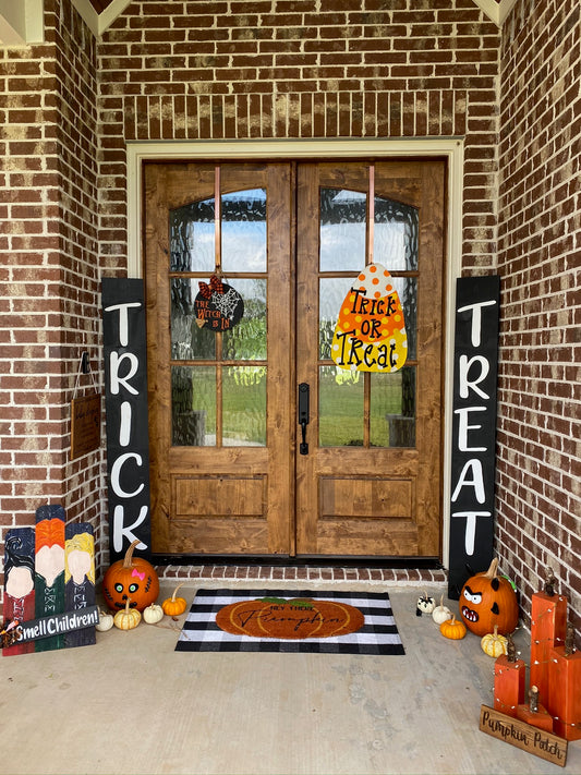Trick or Treat Door Signs 6ft