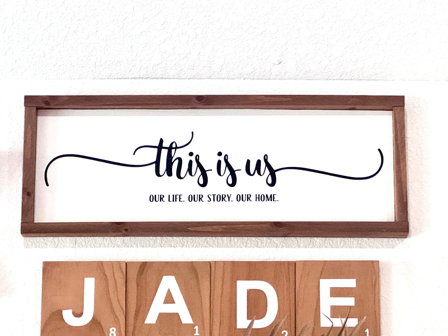 This is us Wooden Sign