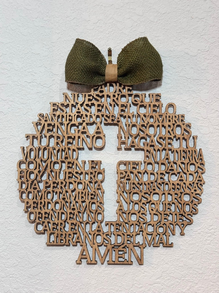 Padre Nuestro (Our Father) Sign