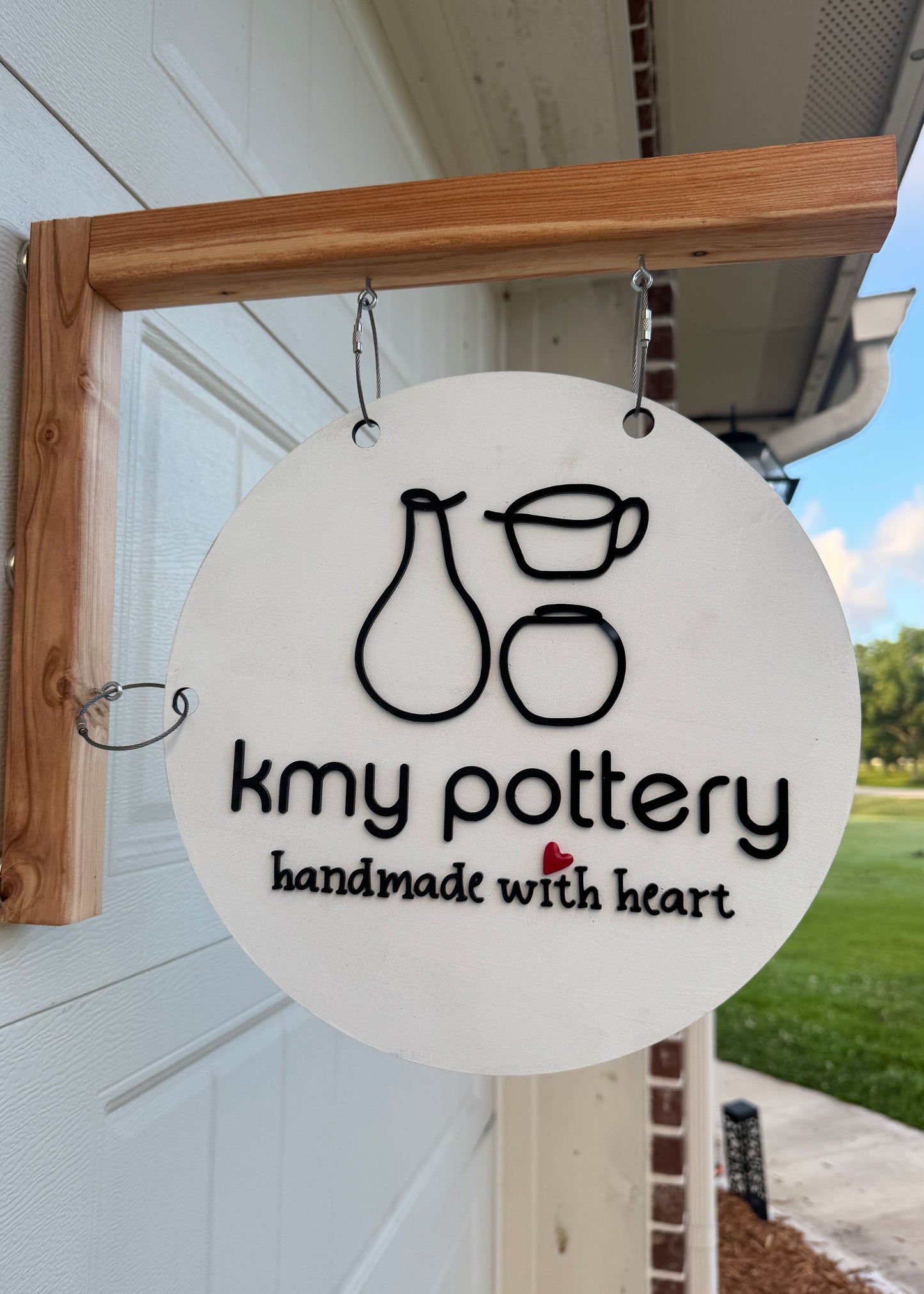 Engraved Canopy Tent Sign - Magnetic