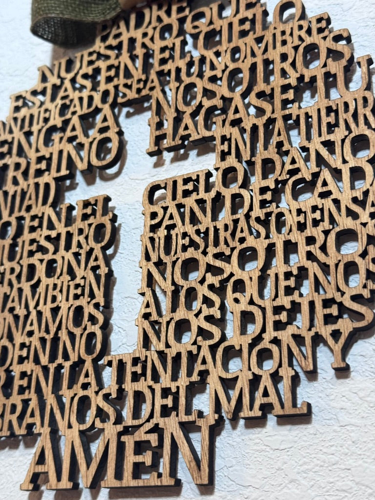 Padre Nuestro (Our Father) Sign