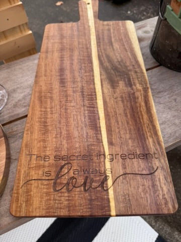 Custom Made Cheese Tray