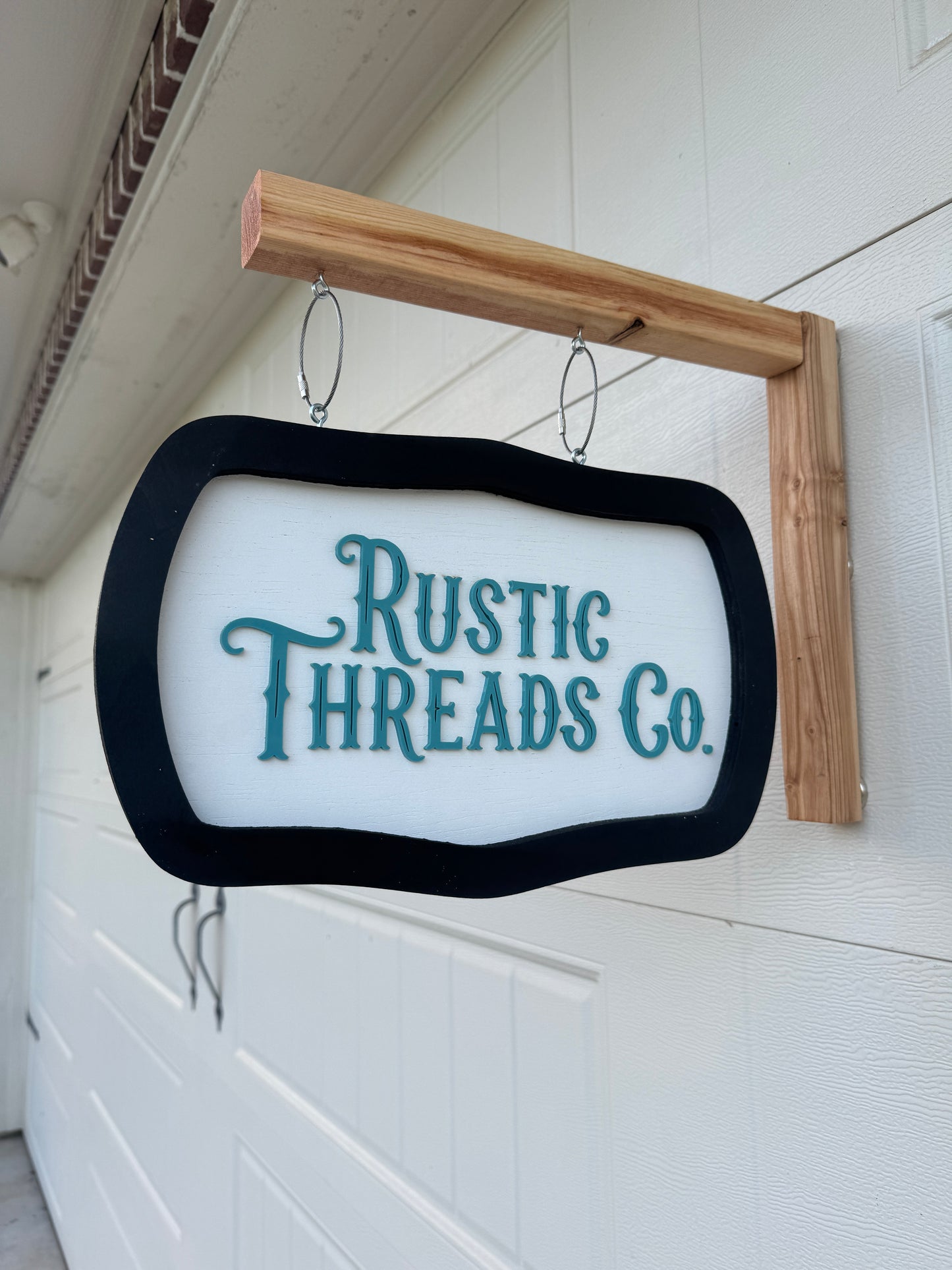 Engraved Canopy Tent Sign - Magnetic