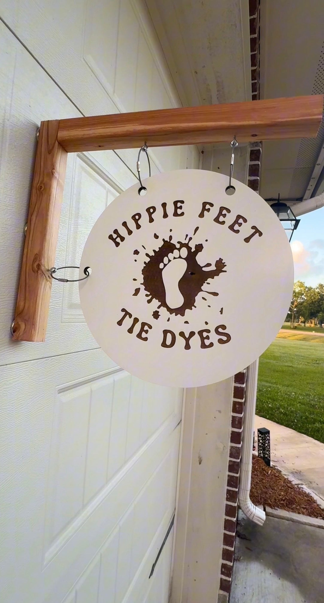 Engraved Canopy Tent Sign - Magnetic