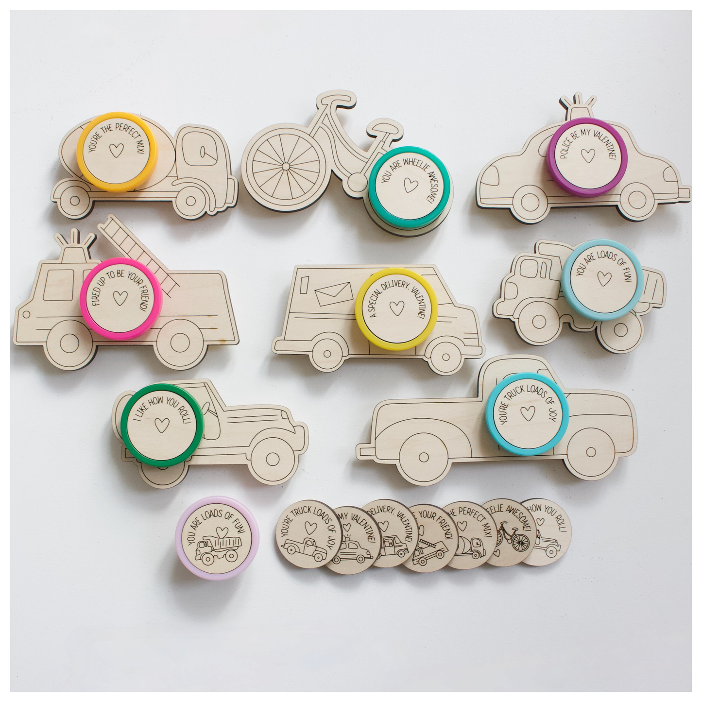 Valentines Play Doh Holder