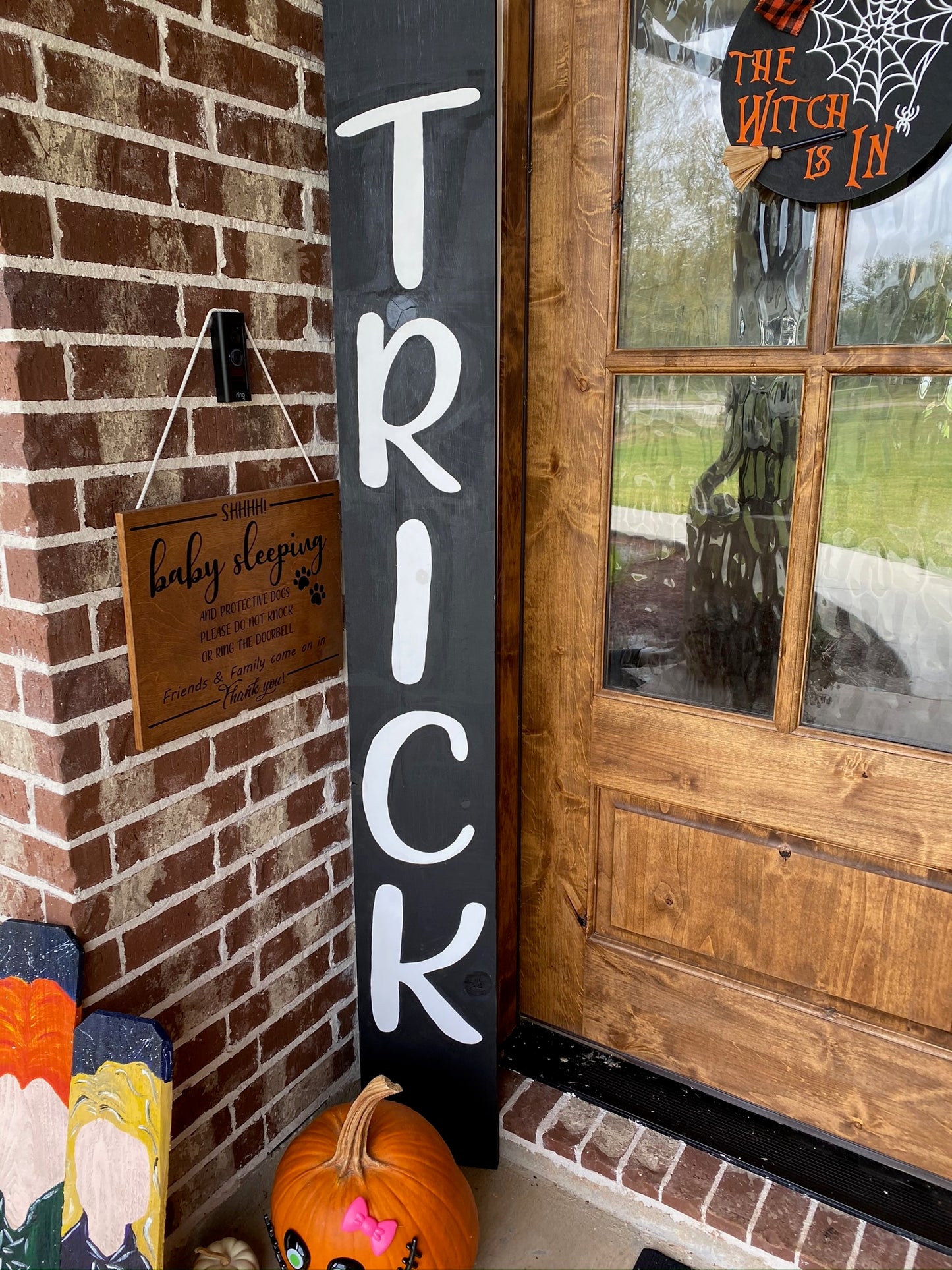 Trick or Treat Door Signs 6ft