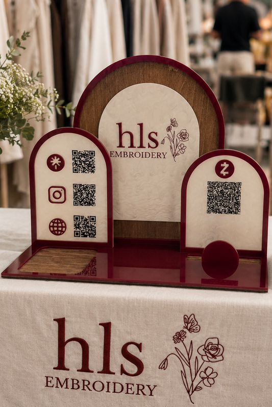 Custom-made Triple Arch Checkout stand