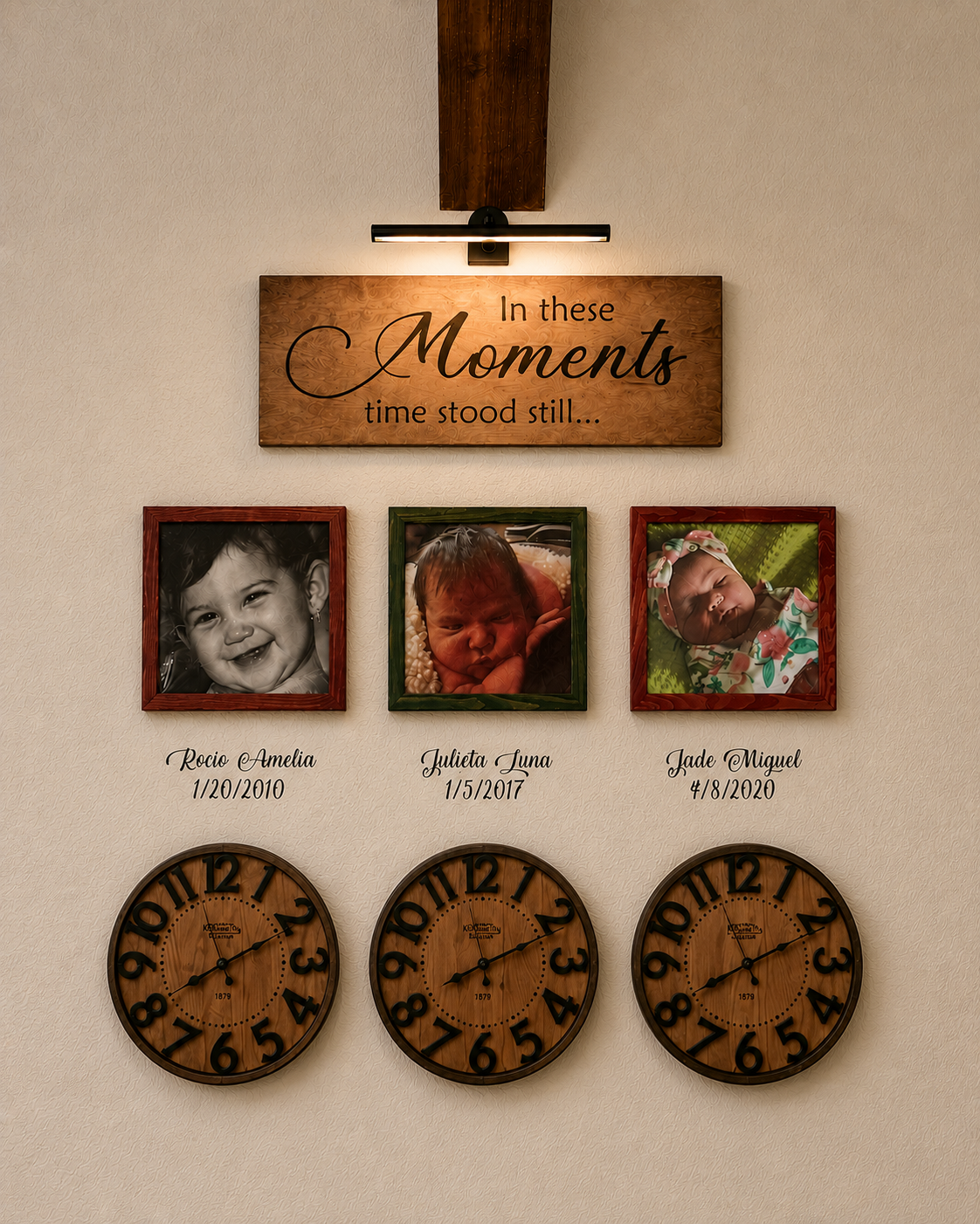 In These Moments Time Stood Still