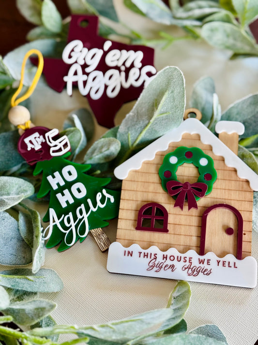 Aggie Ornaments