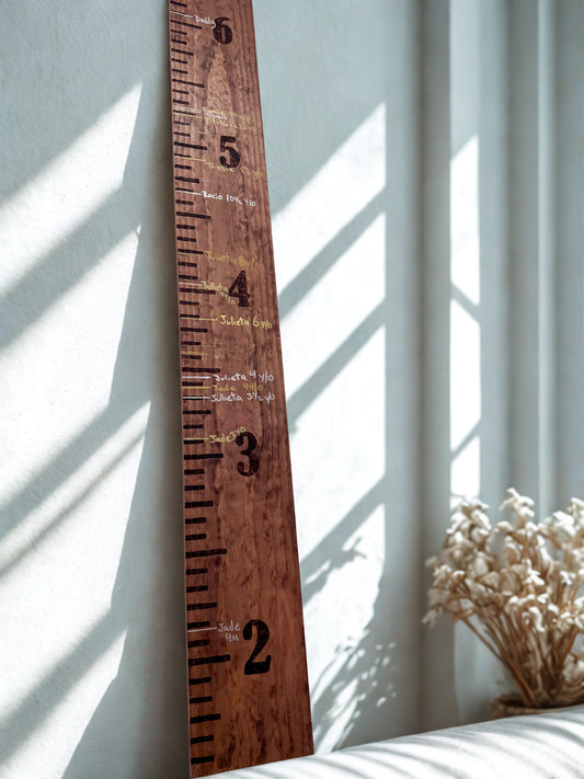 Wooden Ruler for Wall Mount