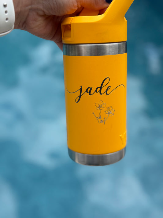 Laser Engraved Tumbler Kids