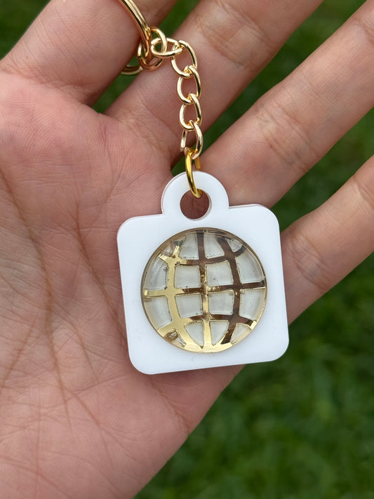 Website Business Card Keychain
