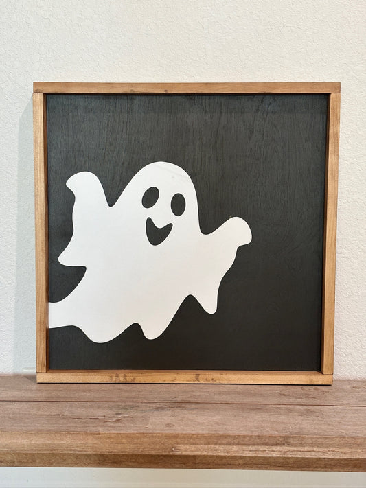 Ghost - XL Boo Collection Wooden Frame