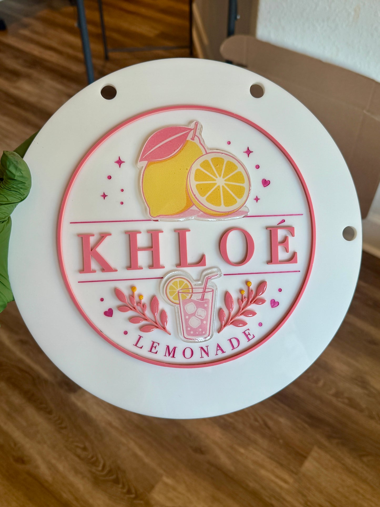 Magnetic 3D Canopy Tent Sign + Resin Image